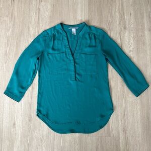 H&M Teal Blouse